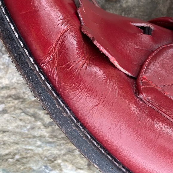 TONY LAMA Vintage Lace Up Tasseled Ropers - Picture 8 of 14